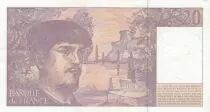 Frankreich 20 Francs Debussy - 1997 - Serial J.062