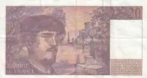 Frankreich 20 Francs Debussy - 1997 - Serial M.062