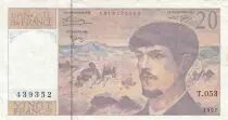 Frankreich 20 Francs Debussy - 1997 - Serial T.053