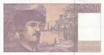 Frankreich 20 Francs Debussy - 1997 - Serial U.060