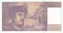 Frankreich 20 Francs Debussy - 1997 - Serial X.053