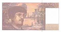 Frankreich 20 Francs Debussy - 1997 Serial B.057 - aUNC