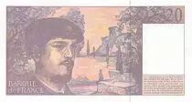 Frankreich 20 Francs Debussy - 1997 Serial F.051 - aUNC