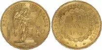 Frankreich 20 Francs Genius - 1878 A Paris - nice VF - Gold