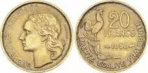 Frankreich 20 Francs Guiraud - 1950 - 3 sickles