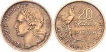 Frankreich 20 Francs Guiraud - 1950 B Beaumont - Le Roger
