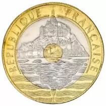 Frankreich 20 Francs Mont Saint-Michel - 1992