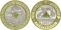 Frankreich 20 Francs Mont Saint-Michel - 1995 - VF