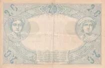Frankreich 20 Francs Noir - 1875 - Serial E.360 - VF to XF - P.61a