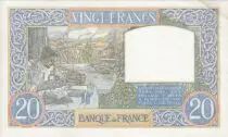 Frankreich 20 Francs Science and Industry - 22-08-1940 Serial F.916