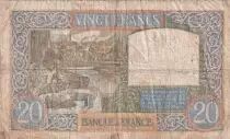 Frankreich 20 Francs Science and Labour - 11-06-1941 - Serial J.4283