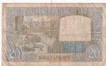 Frankreich 20 Francs Science and Labour - 18-09-1941 - Serial E.5765