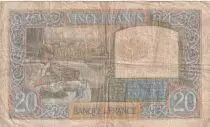 Frankreich 20 Francs Science and Labour - 18-09-1941 - Serial O.5887