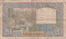 Frankreich 20 Francs Science and Labour - 28-08-1941 - Serial K.5234