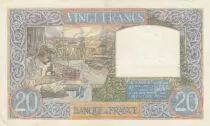 Frankreich 20 Francs Science and Labour - 28-08-1941 Serial R.5543 - XF