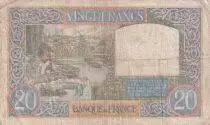 Frankreich 20 Francs Science et Travail - 04-12-1941 - S&eacute;rie M.6616