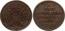 Frankreich 20 Sols Si�ge de Lille - 1708