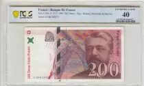 Frankreich 200 Francs - Gustave Eiffel - 1999 - Letter C - PCGS 40 XF - P.159c