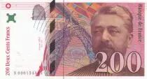 Frankreich 200 Francs - Gustave Eiffel - Eiffel Tower - 1995 - Serial N.000