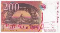 Frankreich 200 Francs - Gustave Eiffel - Eiffel tower - 1996 - Letter G - XF - P.159