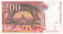 Frankreich 200 Francs - Gustave Eiffel - Tour Eiffel  - 1996 - Serial C.052