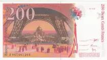 Frankreich 200 Francs - Gustave Eiffel - Tour Eiffel  - 1996 - Serial H.047