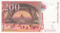 Frankreich 200 Francs - Gustave Eiffel - Tour Eiffel  - 1996 - Serial H.053