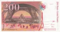 Frankreich 200 Francs - Gustave Eiffel - Tour Eiffel  - 1996 - Serial P.053