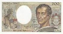 Frankreich 200 Francs - Montesquieu - 1981 - Serial K.002