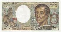 Frankreich 200 Francs - Montesquieu - 1982 - Serial R.011