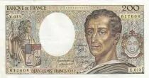 Frankreich 200 Francs - Montesquieu - 1982 - Serial X.013 - F.70.02