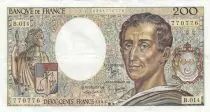 Frankreich 200 Francs - Montesquieu - 1983 - Serial B.014 - F.70.03