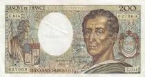 Frankreich 200 Francs - Montesquieu - 1983 - Serial C.014 - F.70.03