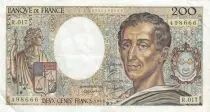 Frankreich 200 Francs - Montesquieu - 1983 - Serial R.017 - F.70.03