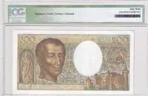 Frankreich 200 Francs - Montesquieu - 1987 - Serial E.046 - ICG 63UNC