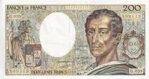 Frankreich 200 Francs - Montesquieu - 1988 - Serial H.059 - P.155