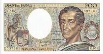 Frankreich 200 Francs - Montesquieu - 1988 - Serial H.059 - P.155