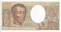 Frankreich 200 Francs - Montesquieu - 1988 - Serial N.062 - P.155