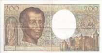 Frankreich 200 Francs - Montesquieu - 1988 - Serial U.057 - P.155