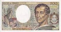 Frankreich 200 Francs - Montesquieu - 1990 - Serial B.114 - P.155