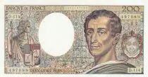 Frankreich 200 Francs - Montesquieu - 1990 - Serial D.114