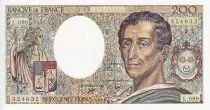 Frankreich 200 Francs - Montesquieu - 1990 - Serial L.099 - P.155