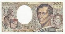 Frankreich 200 Francs - Montesquieu - 1990 - Serial N.084 - F.70.10a
