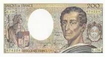 Frankreich 200 Francs - Montesquieu - 1994 - Serial K.158