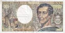 Frankreich 200 Francs - Montesquieu - 1994 - Serial M.157 - P.155