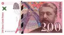 Frankreich 200 Francs Gustave Eiffel - Eiffel tower - 1996