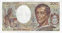 Frankreich 200 Francs Montesquieu - 1981
