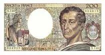 Frankreich 200 Francs Montesquieu - 1992 - Serial S.140 - Fay.70.12c