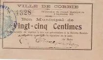 Frankreich 25 cent. Corbie
