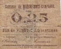 Frankreich 25 cent. Marchiennes-Campagne